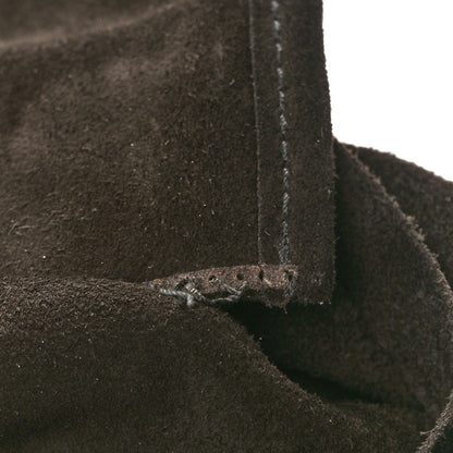The Row Suede Bindle Bag Espresso 10 of 11