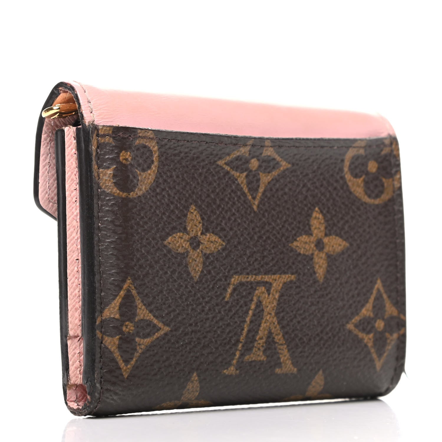 Louis Vuitton Monogram Zoe Wallet Rose Ballerine 3 of 9