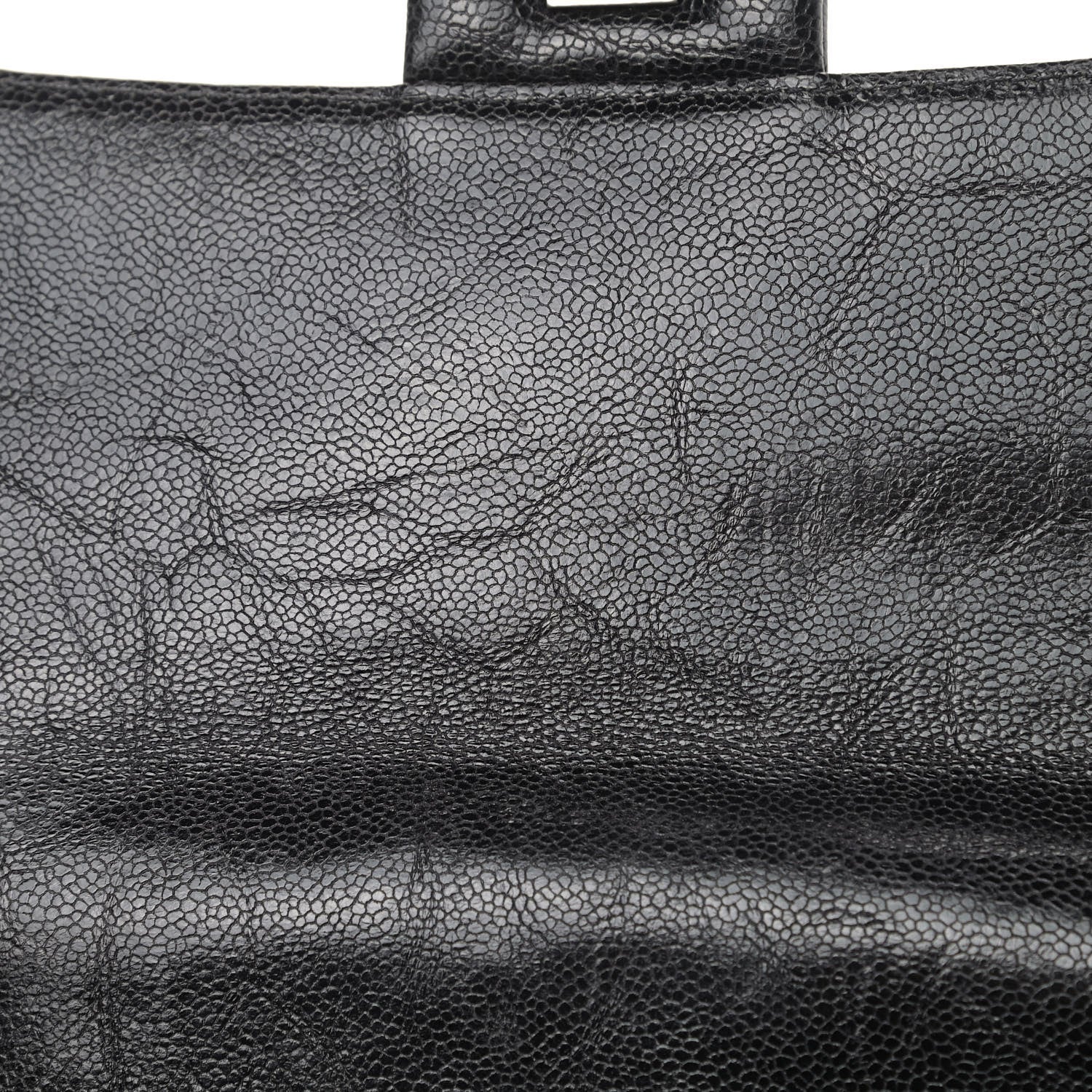 Chanel Crumpled Grained Calfskin Medium CC Crave Flap Black 5 of 6