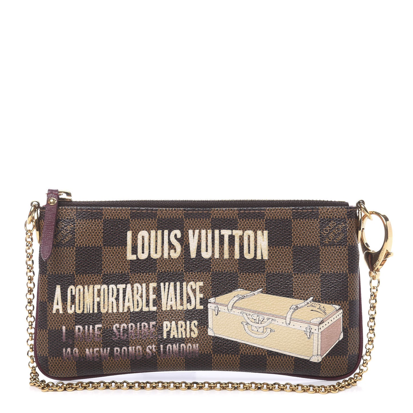 Damier Ebene Milla MM Trunk Pochette