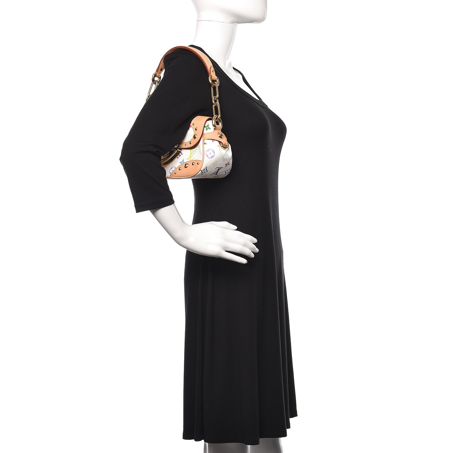 Louis Vuitton Monogram Multicolor Marilyn White 2 of 10