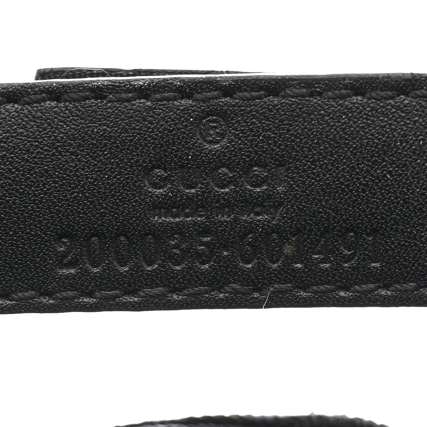 Monogram Web Baseball Hat M Black