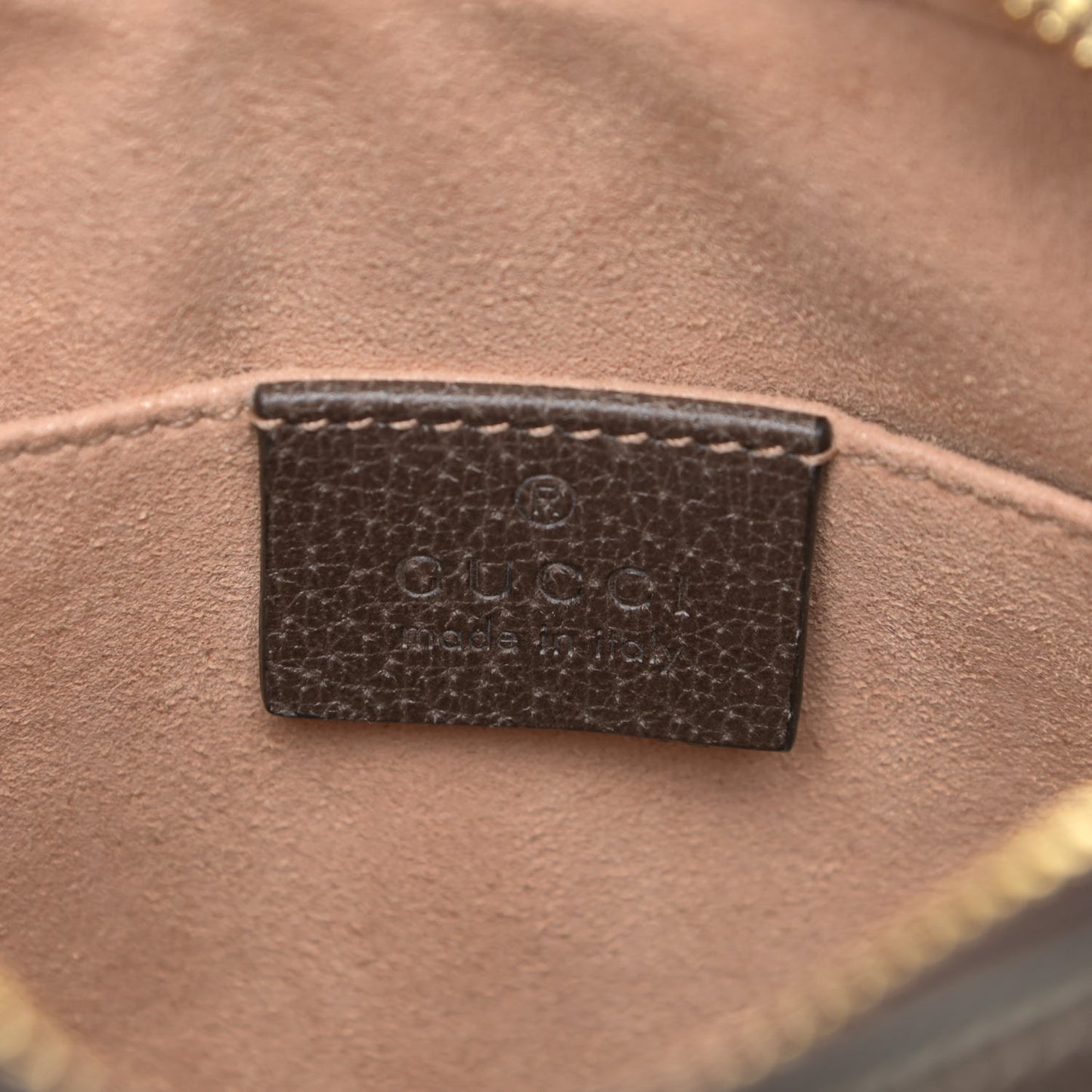 GG Supreme Monogram Web Small Ophidia Belt Bag 95 38 Dark Brown