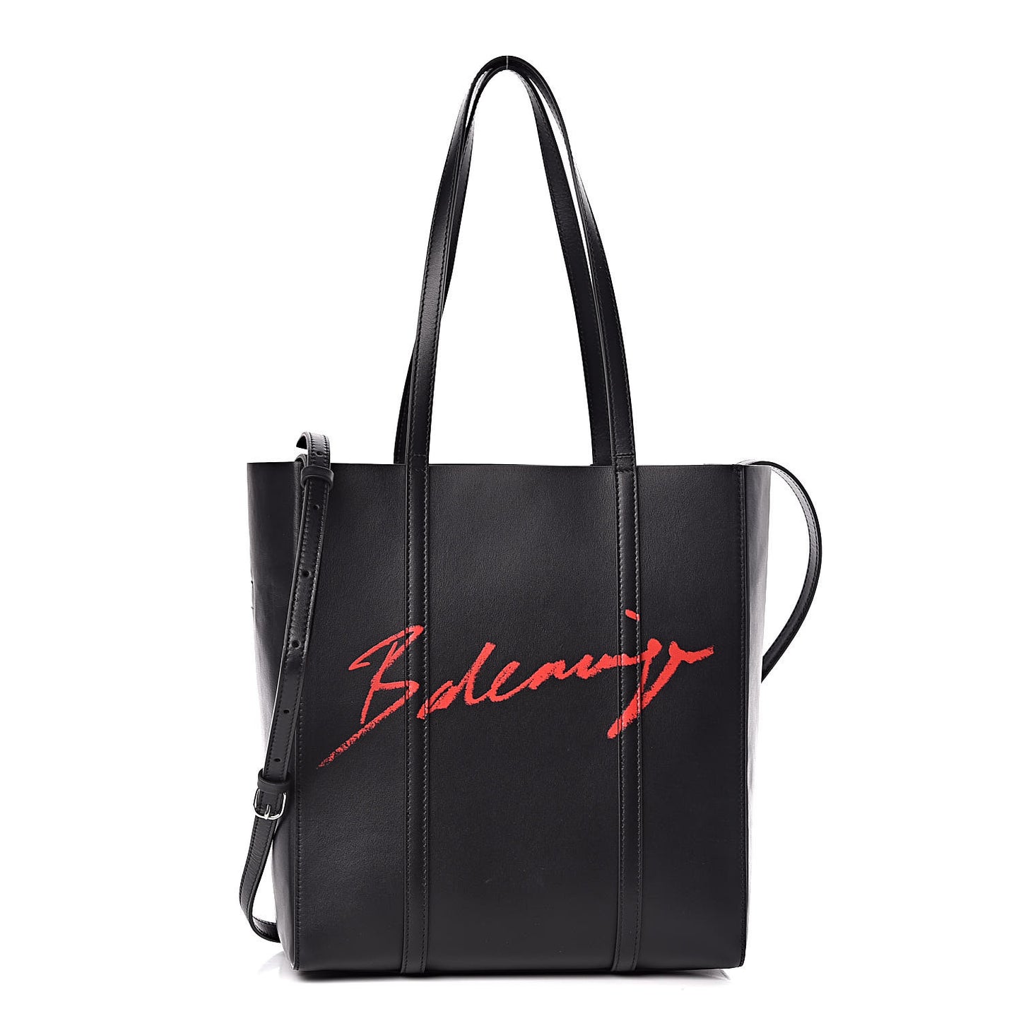 Supple Calfskin Signature Logo XS Everyday Tote Black