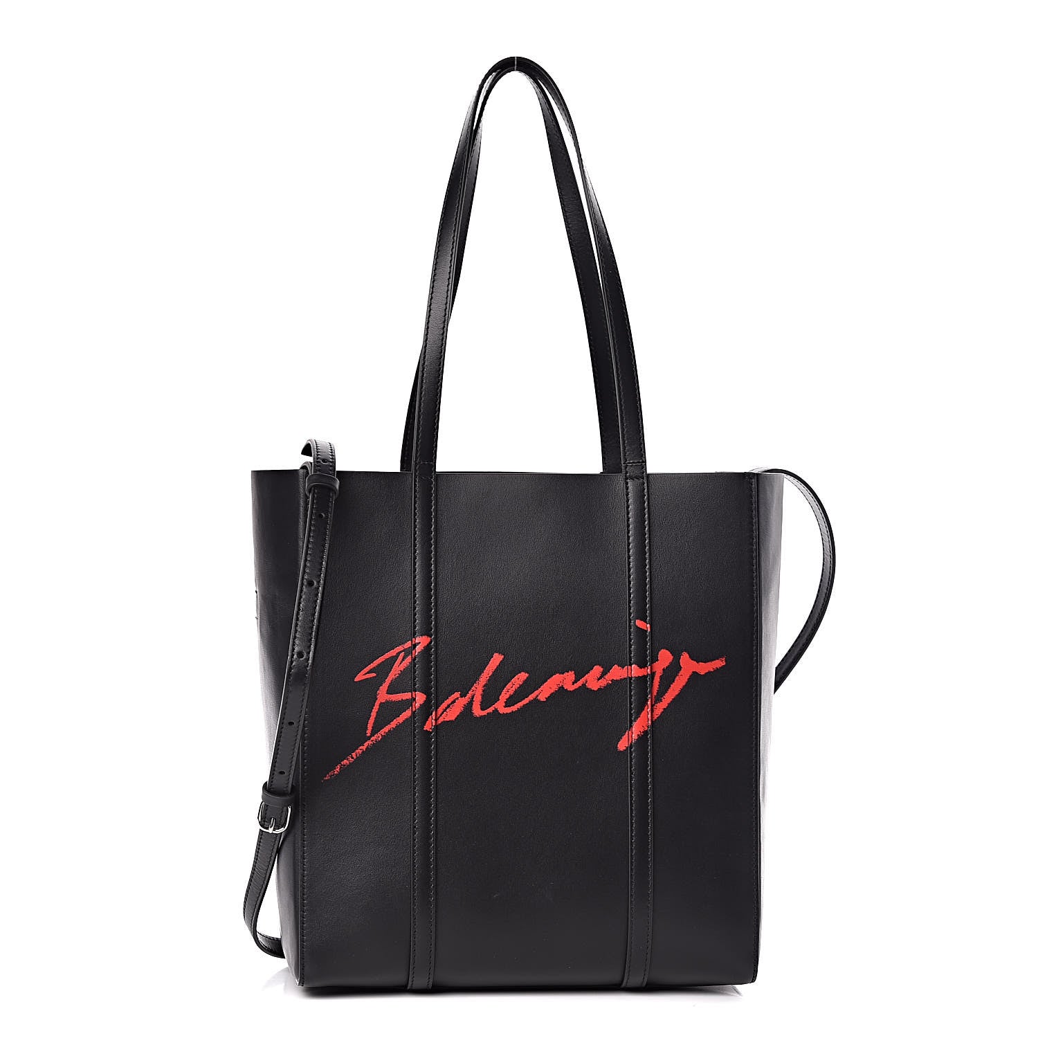 Balenciaga Supple Calfskin Signature Logo XS Everyday Tote Black 1 of 10