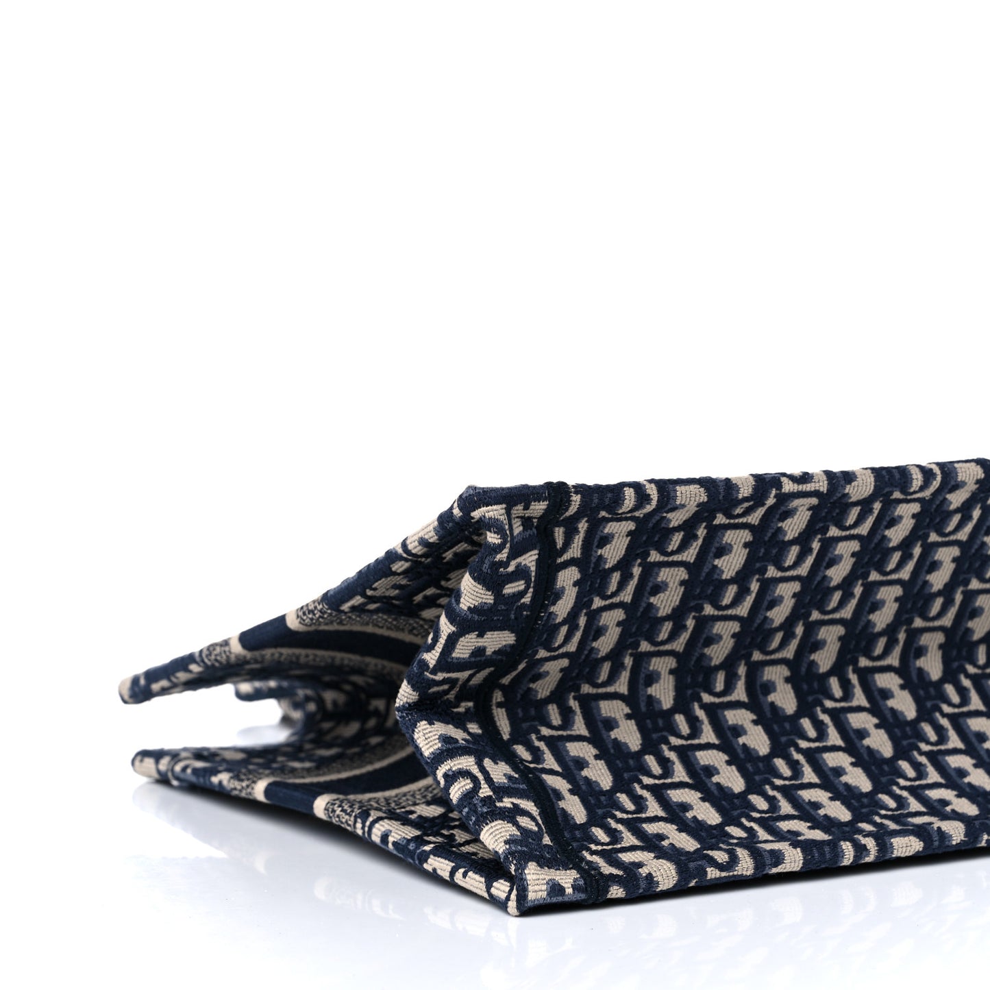 Oblique Medium Book Tote Blue Multicolor