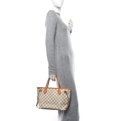 Louis Vuitton Damier Azur Neverfull PM 2 of 12