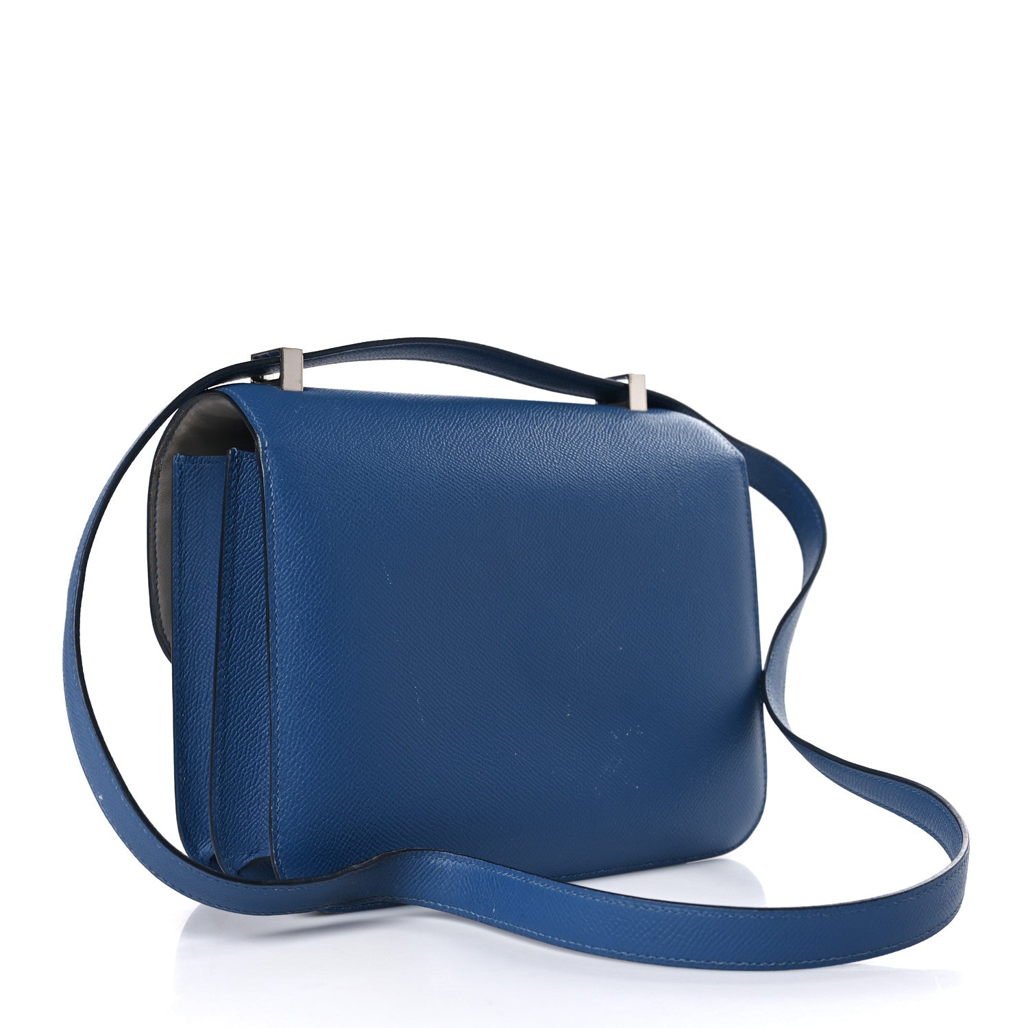 Hermes Epsom Constance Verso 24 Bleu Agate Gris Mouette 3 of 13