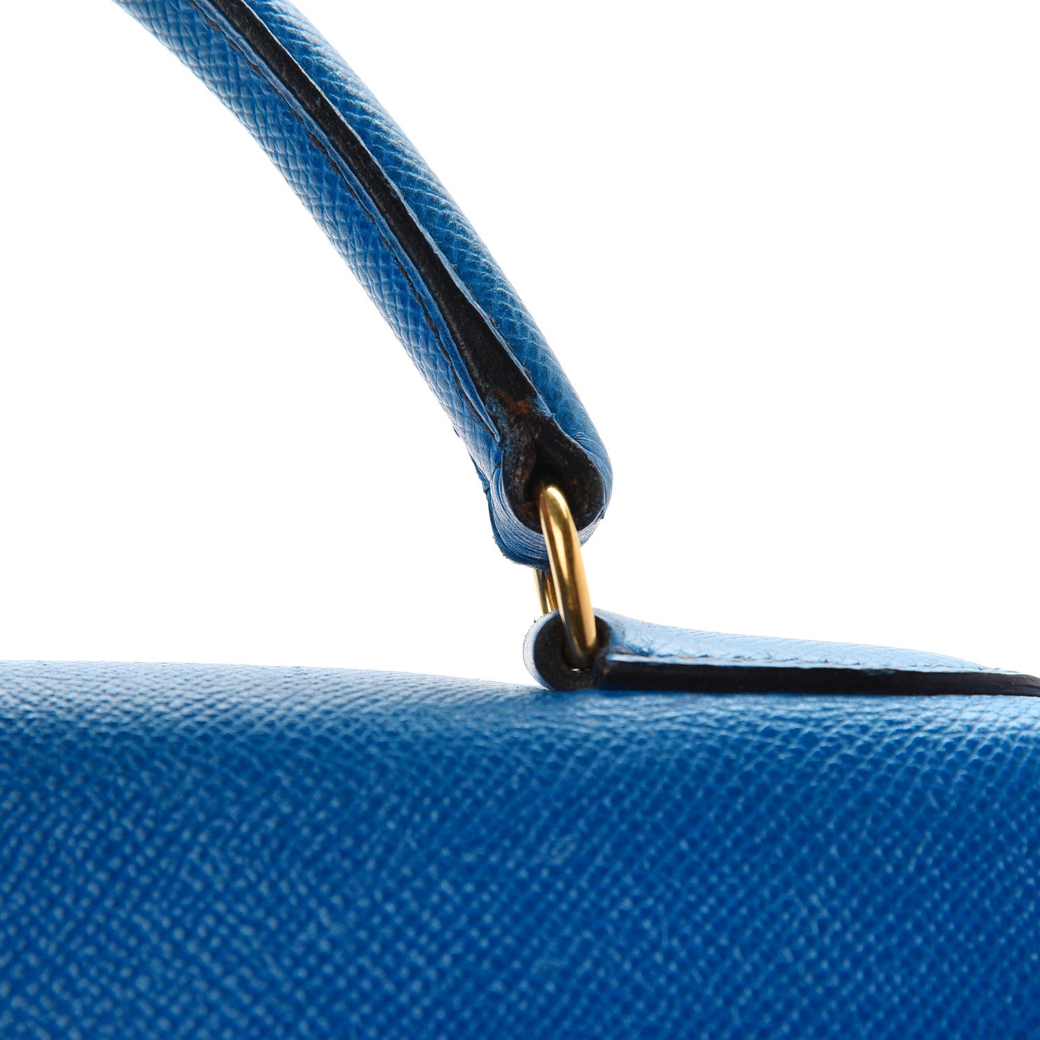 Hermes Courchevel Kelly Retourne 32 Bleu France 12 of 18