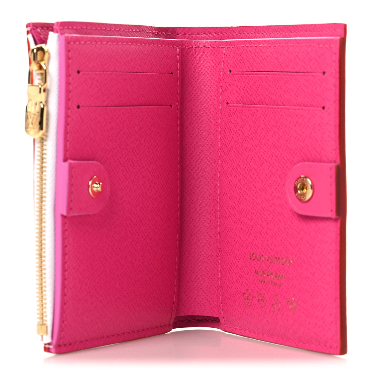LV X TM Monogram Multicolor Lisa Wallet White