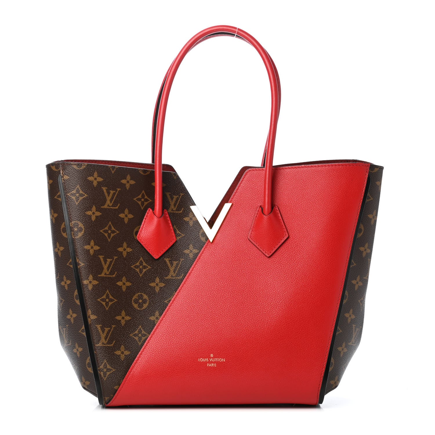 Louis Vuitton Calfskin Monogram Kimono Tote Cherry 1 of 4