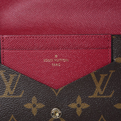 Louis Vuitton Monogram Jeanne Wallet Fuchsia 6 of 8