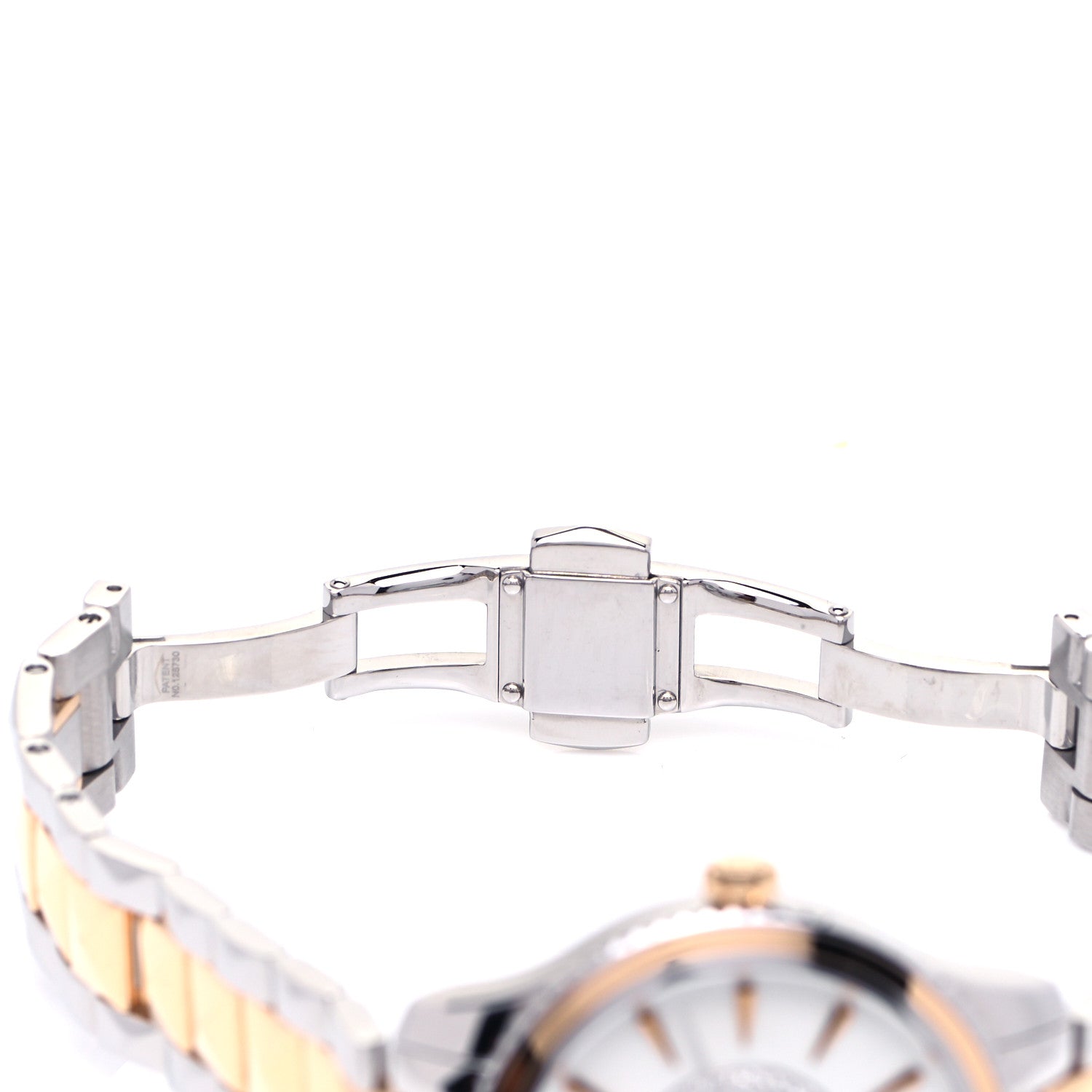 Christian Dior Stainless Steel 18K Rose Gold Diamond Mother of Pearl 32mm Dior VIII Montaigne Automatic Watch 6 of 7