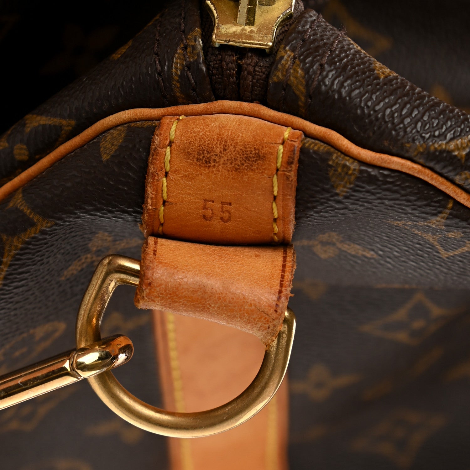 Louis Vuitton Monogram Keepall Bandouliere 55 7 of 20