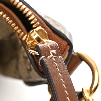 Gucci GG Supreme Monogram Large Linea A Hobo Light Brown 11 of 11