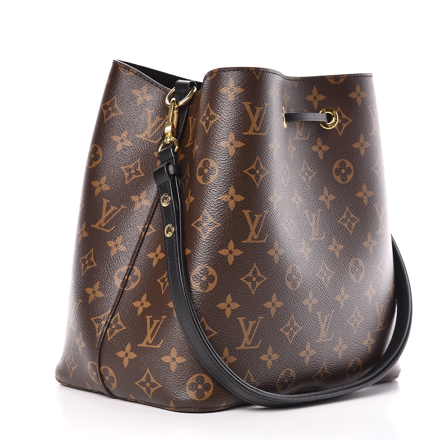 Louis Vuitton Monogram Neonoe MM Black 3 of 10