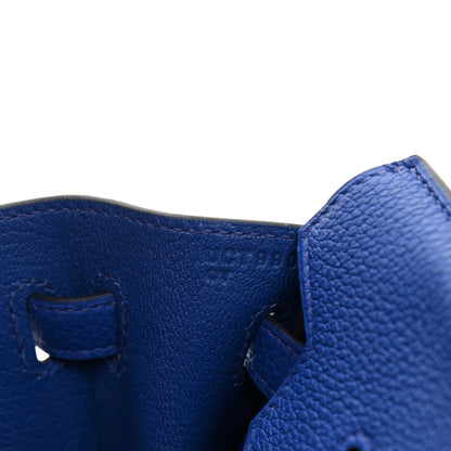 Hermes Togo Birkin 25 Bleu Royal 7 of 11