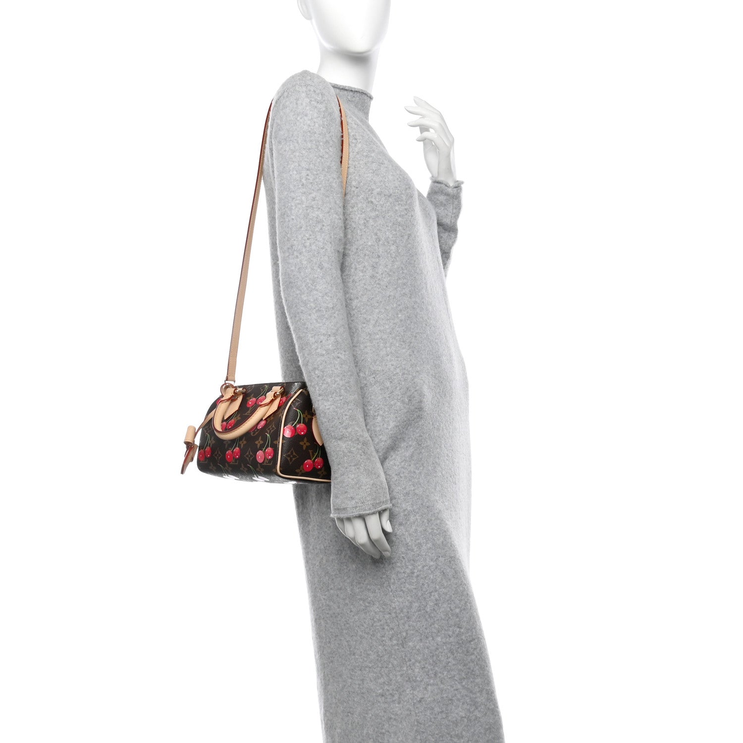 Louis Vuitton LV X TM Monogram Cerises Speedy Bandouliere 20 2 of 10