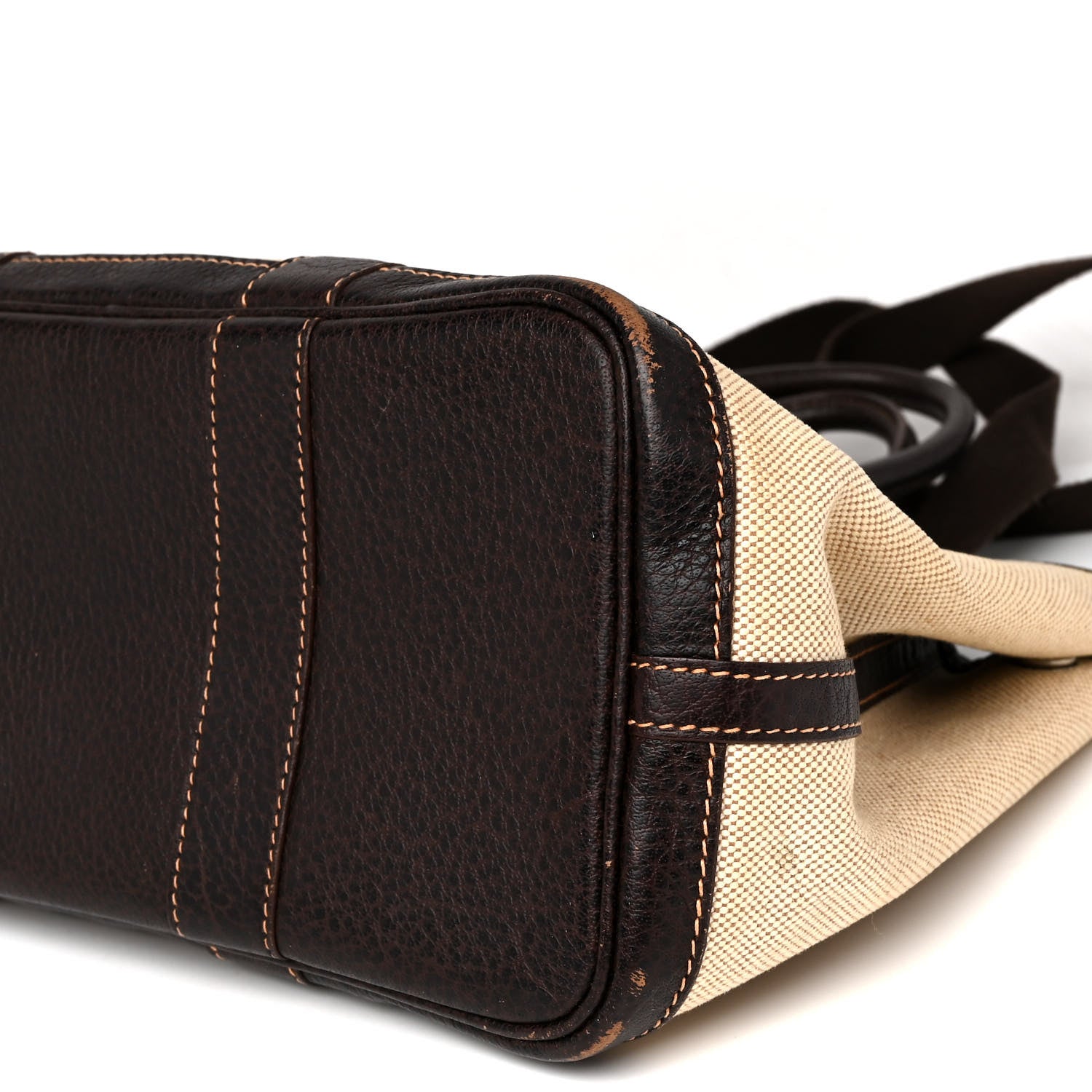 Hermes Buffle Skipper Toile Garden Party 30 TPM Marron Fonce 9 of 12