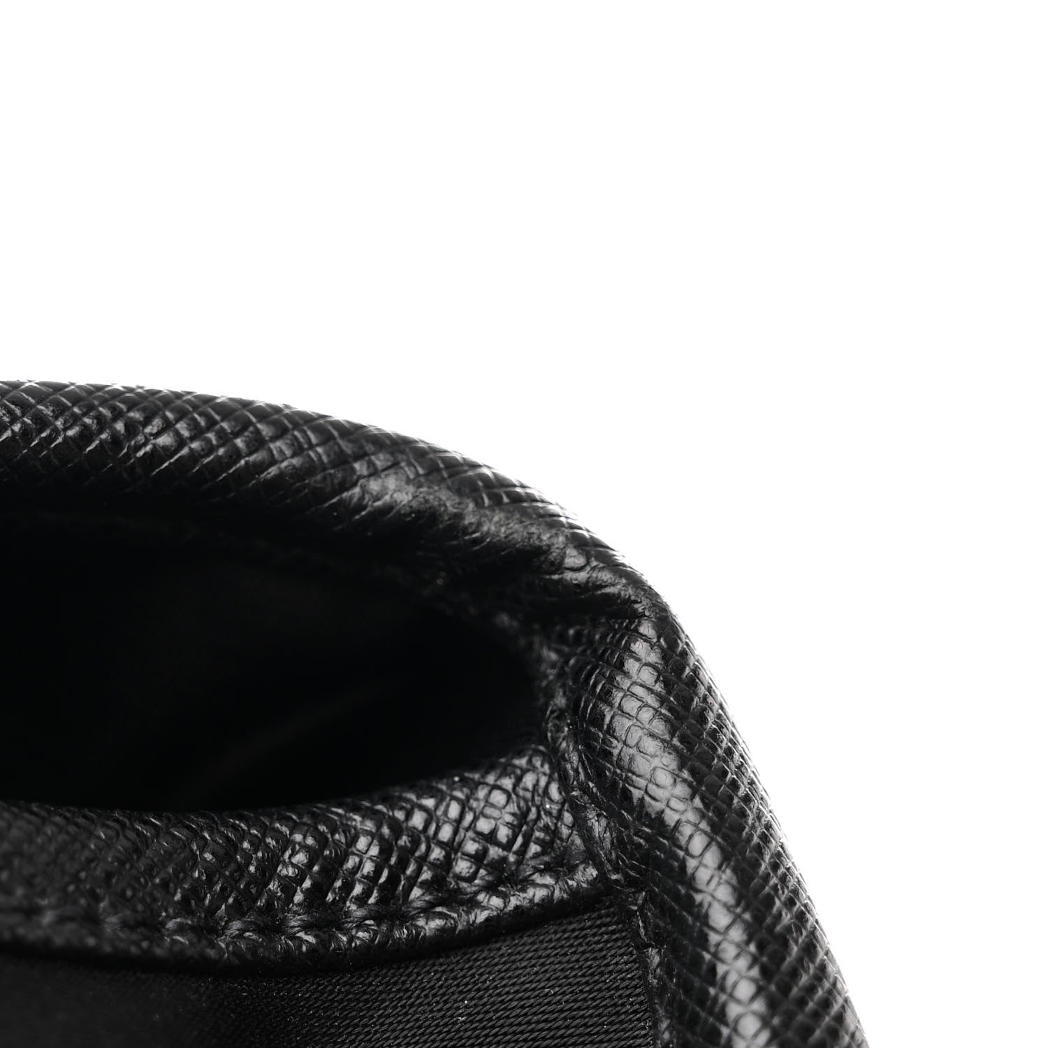 Prada Tessuto Nylon Saffiano Logo Messenger Bag Black 11 of 11