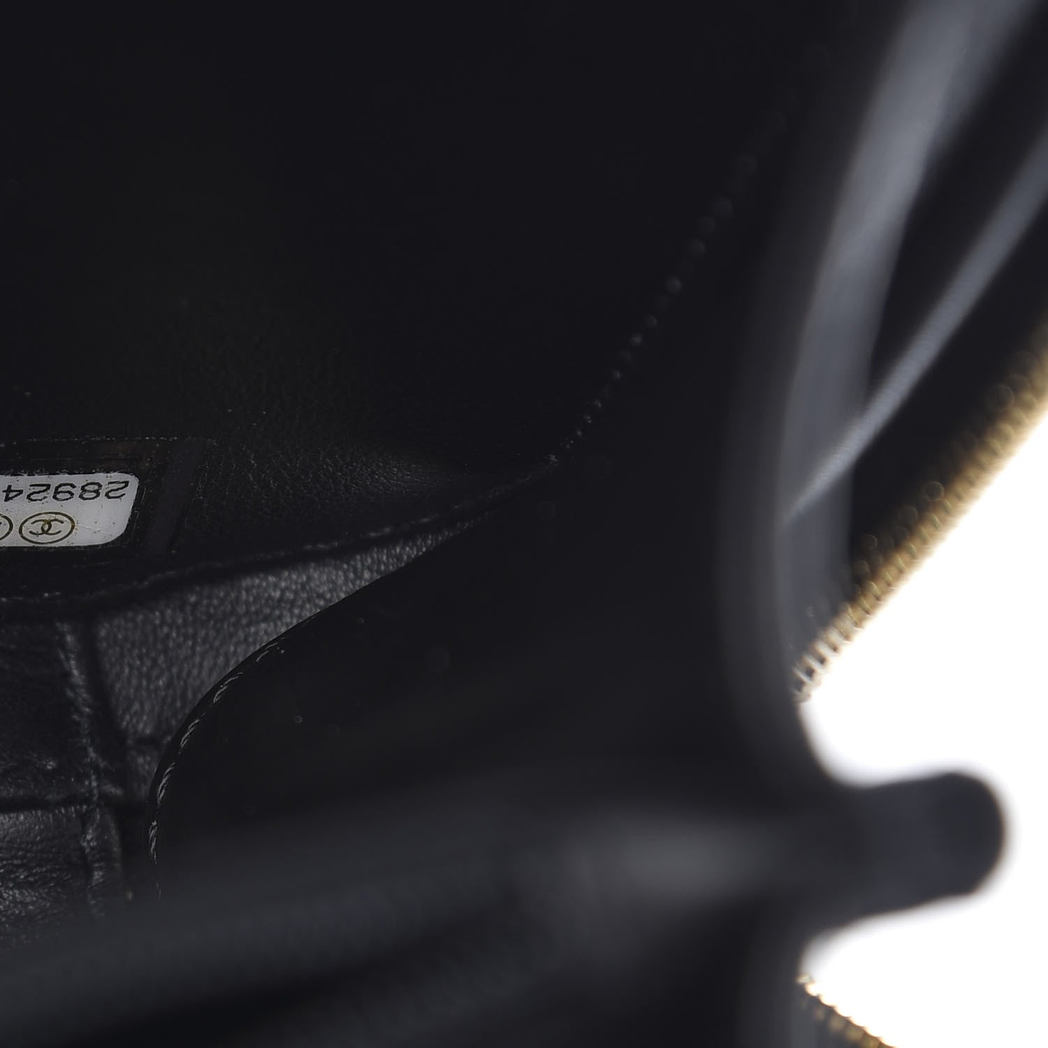 Chanel Caviar Quilted Medium CC Filigree Vanity Case Black 7 of 11