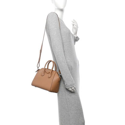 Givenchy Sugar Goatskin Mini Antigona Medium Beige 2 of 12