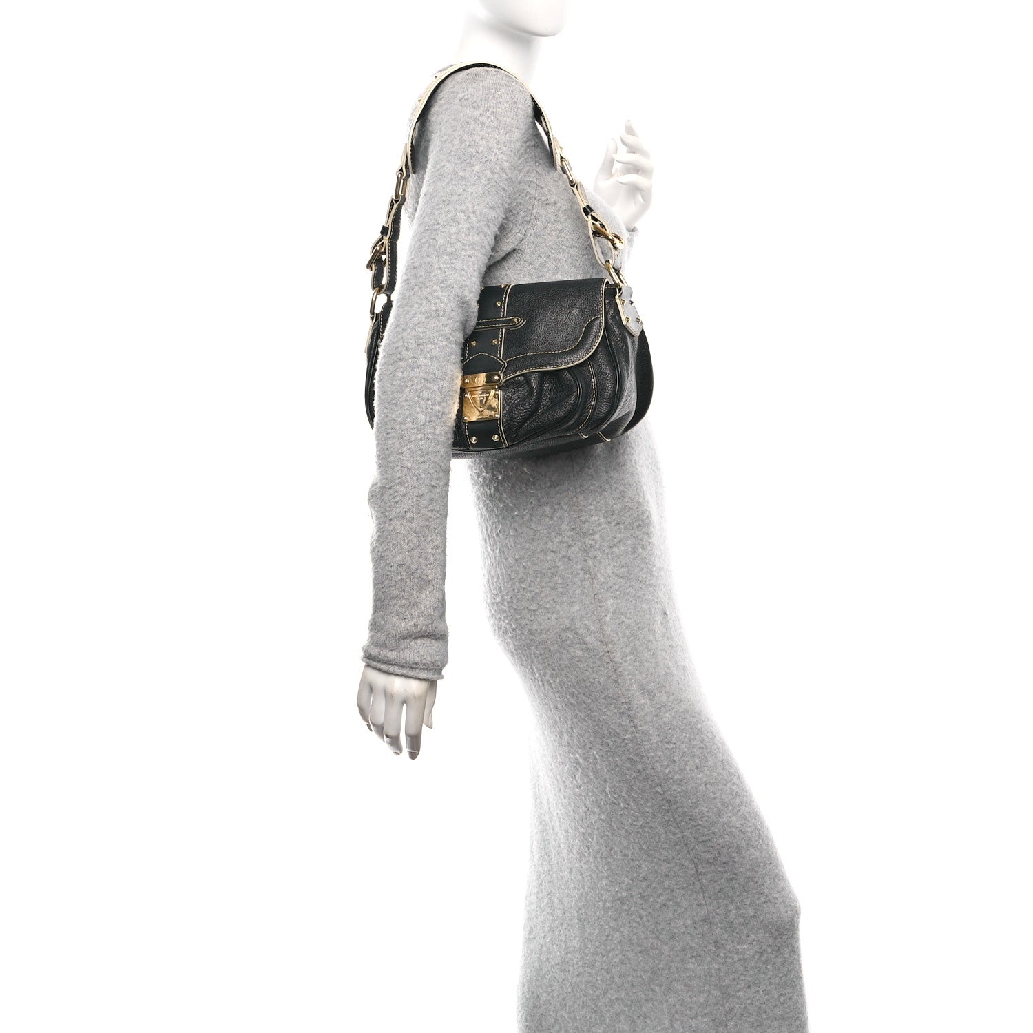 Louis Vuitton Suhali Le Confident Black 2 of 9
