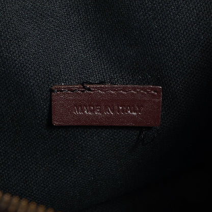 Burberry Haymarket Check Satchel Chocolate 8 of 9