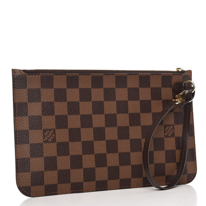Louis Vuitton Damier Ebene Neverfull MM GM Pochette 3 of 7