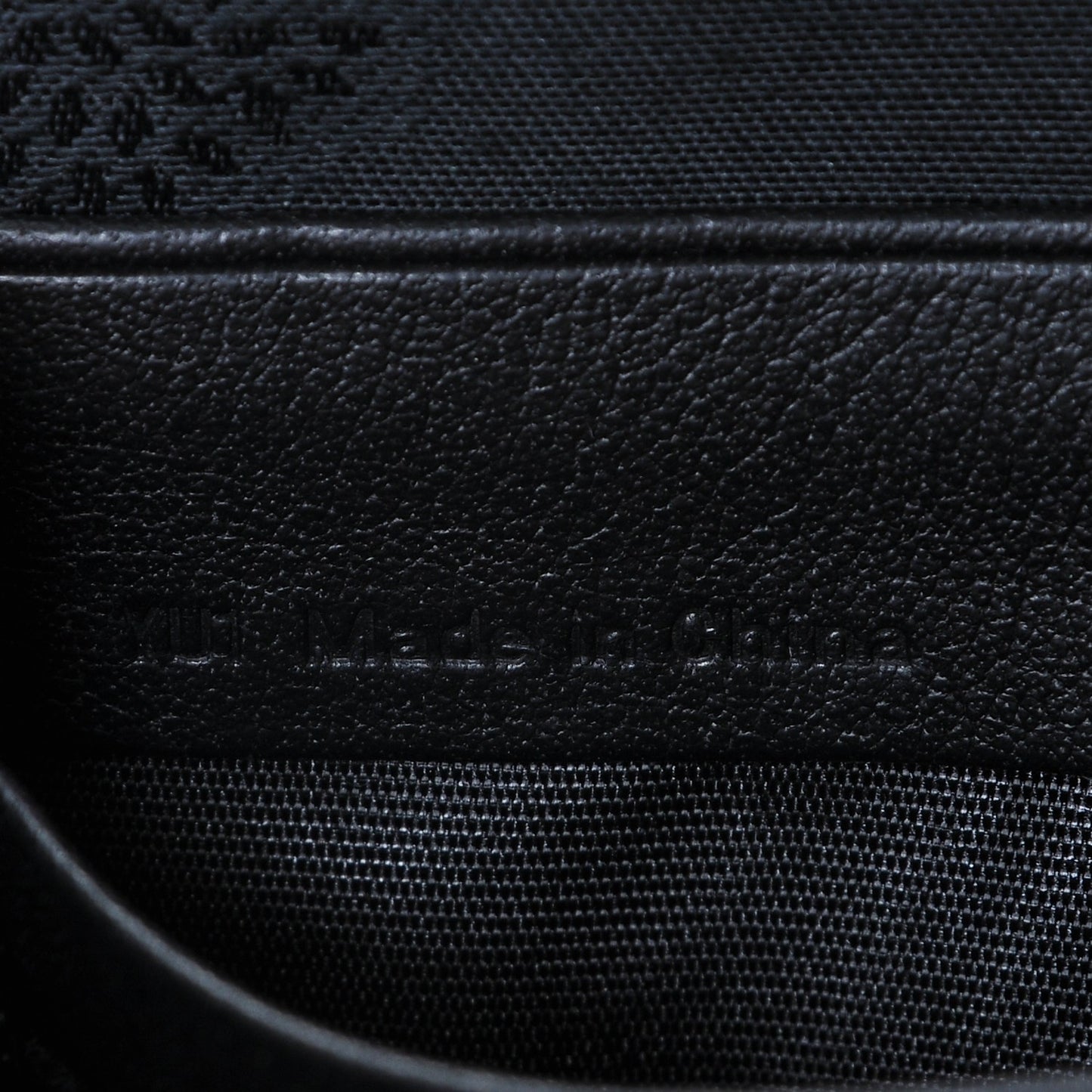 Grainy Leather Bayswater Wallet Black