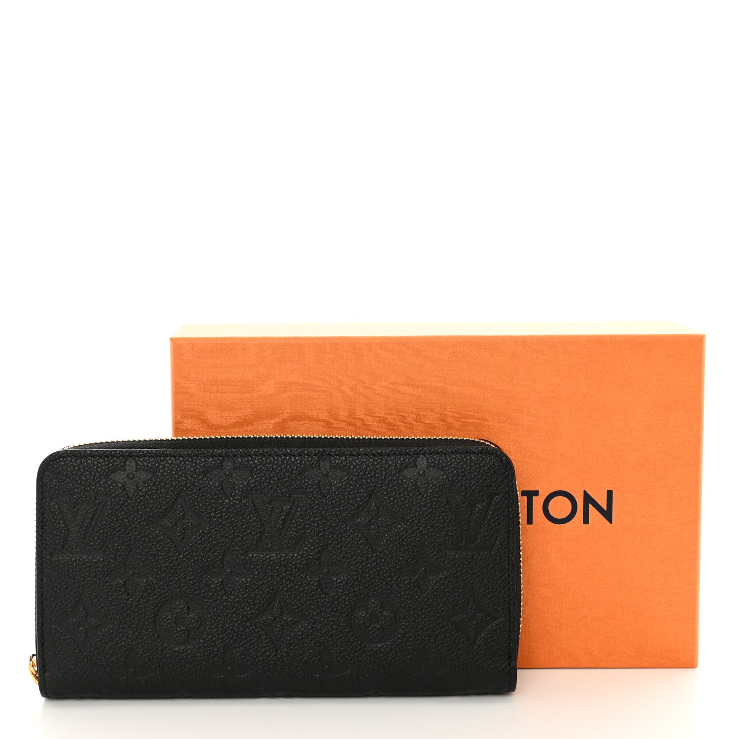 Louis Vuitton Empreinte Zippy Wallet Black 7 of 7