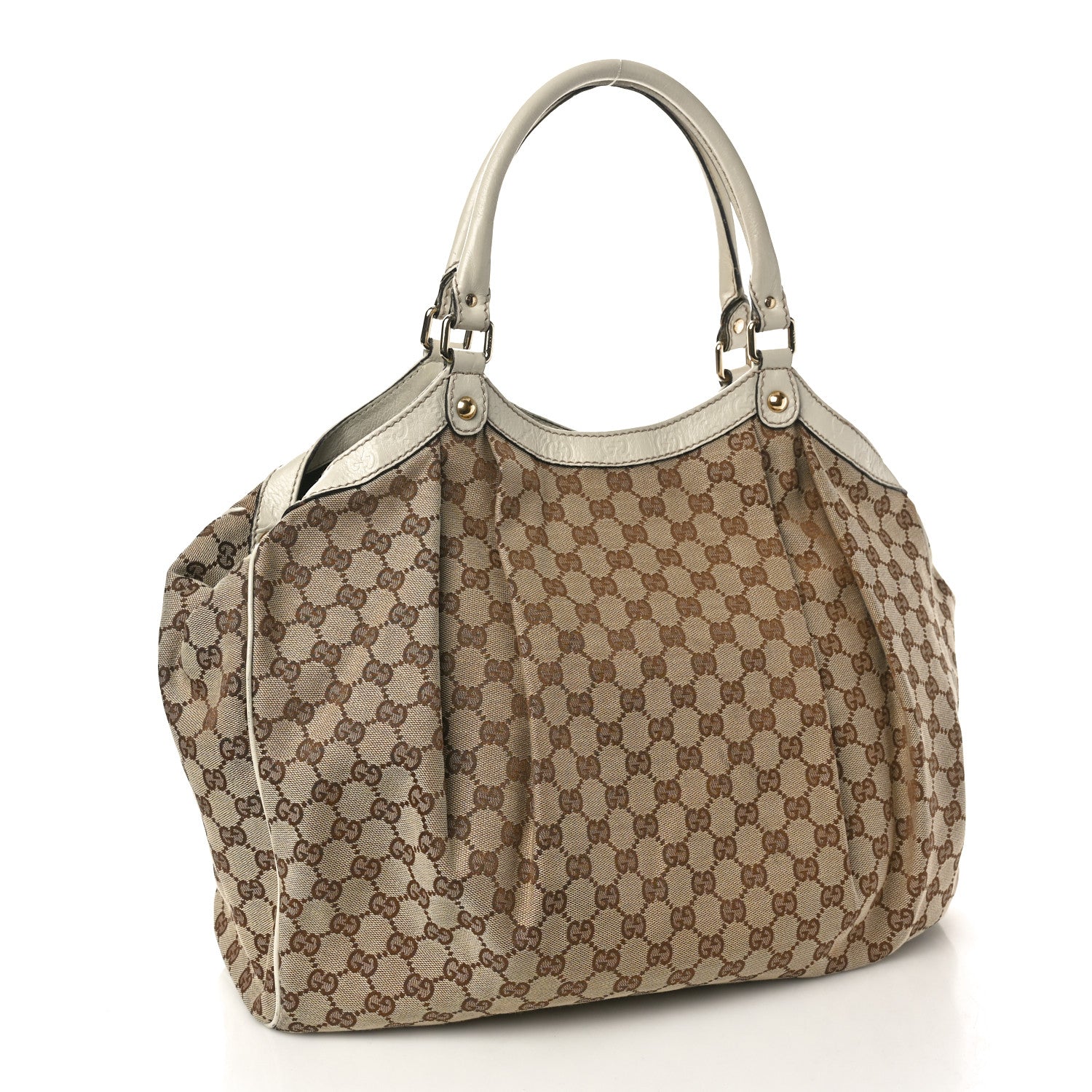 Gucci Monogram Large Sukey Tote Beige 3 of 15