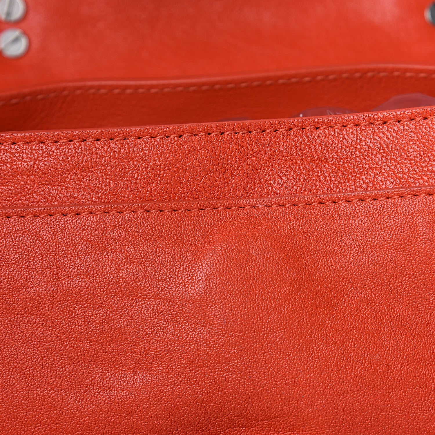 Proenza Schouler Lambskin Tiny PS1 Satchel Orange Pepper 13 of 13