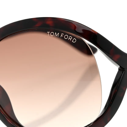 Tom Ford Sandra Crossover Sunglasses TF297 Havana Brown 7 of 8