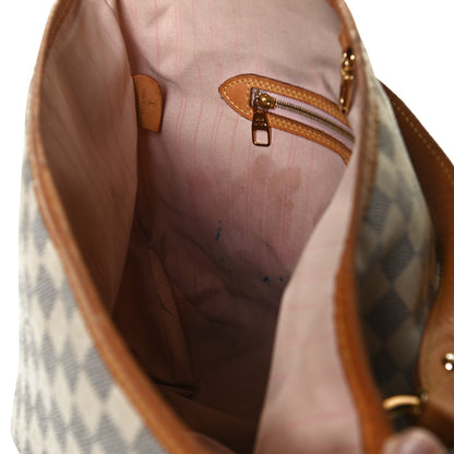 Louis Vuitton Damier Azur Delightful PM Rose Ballerine 13 of 17