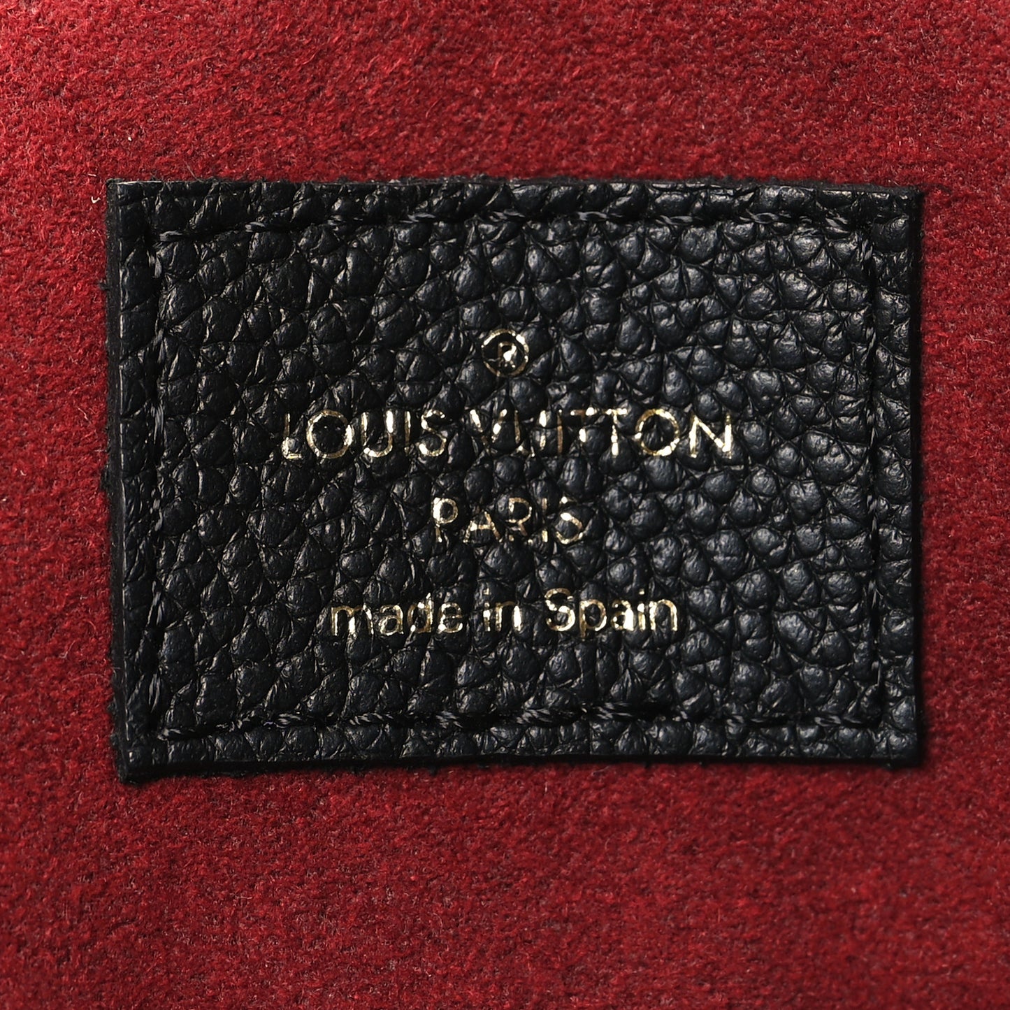 Empreinte Monogram Giant Speedy Bandouliere 25 Black Beige
