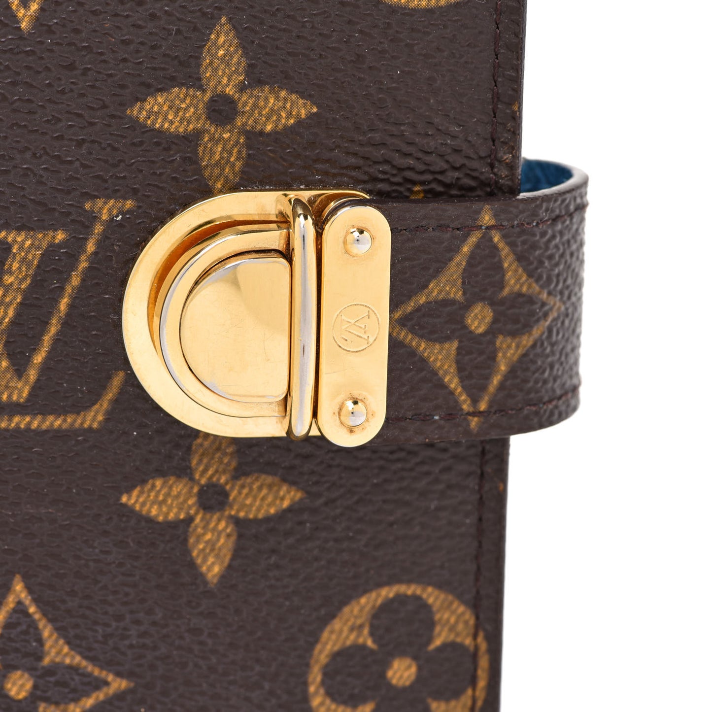 Monogram Koala Small Ring Agenda Cover Blue