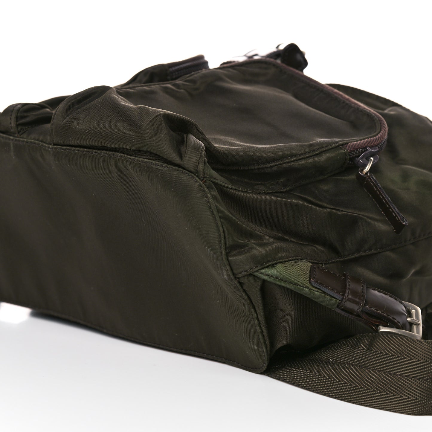 Nylon Vela Backpack Green