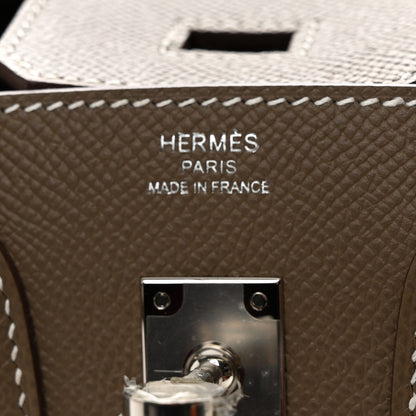 Hermes Epsom Birkin Sellier 25 Etoupe 6 of 11
