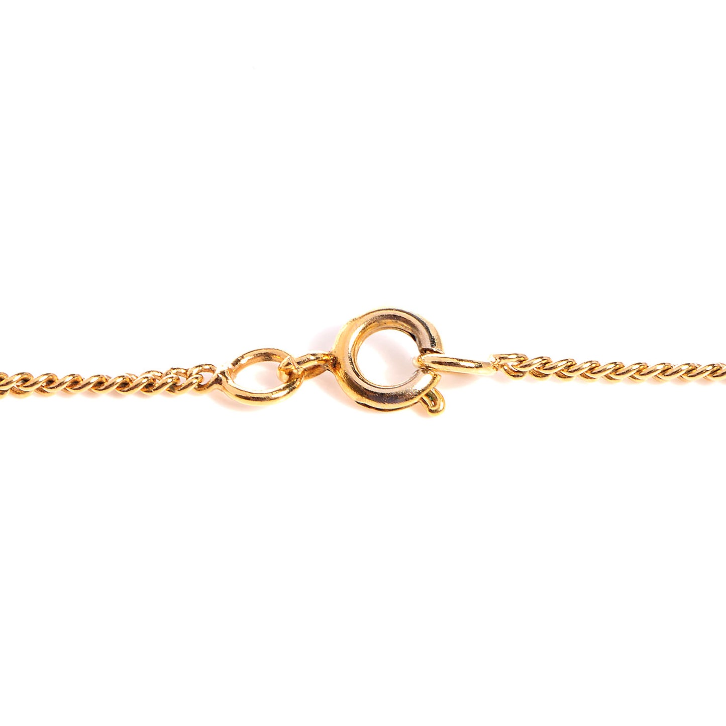 CC Pendant Necklace Gold