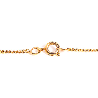 Chanel CC Pendant Necklace Gold 5 of 6