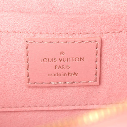 Louis Vuitton Calfskin Embellished New Wave Love Lock Heart Bag Rose Pomettes 6 of 9