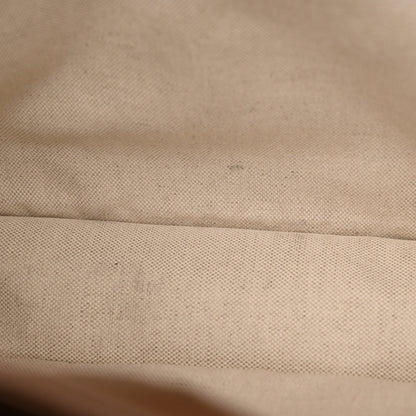 Gucci Monogram Calfskin Medium Horsebit 1955 Tote Bag Beige Brown Sugar 13 of 14