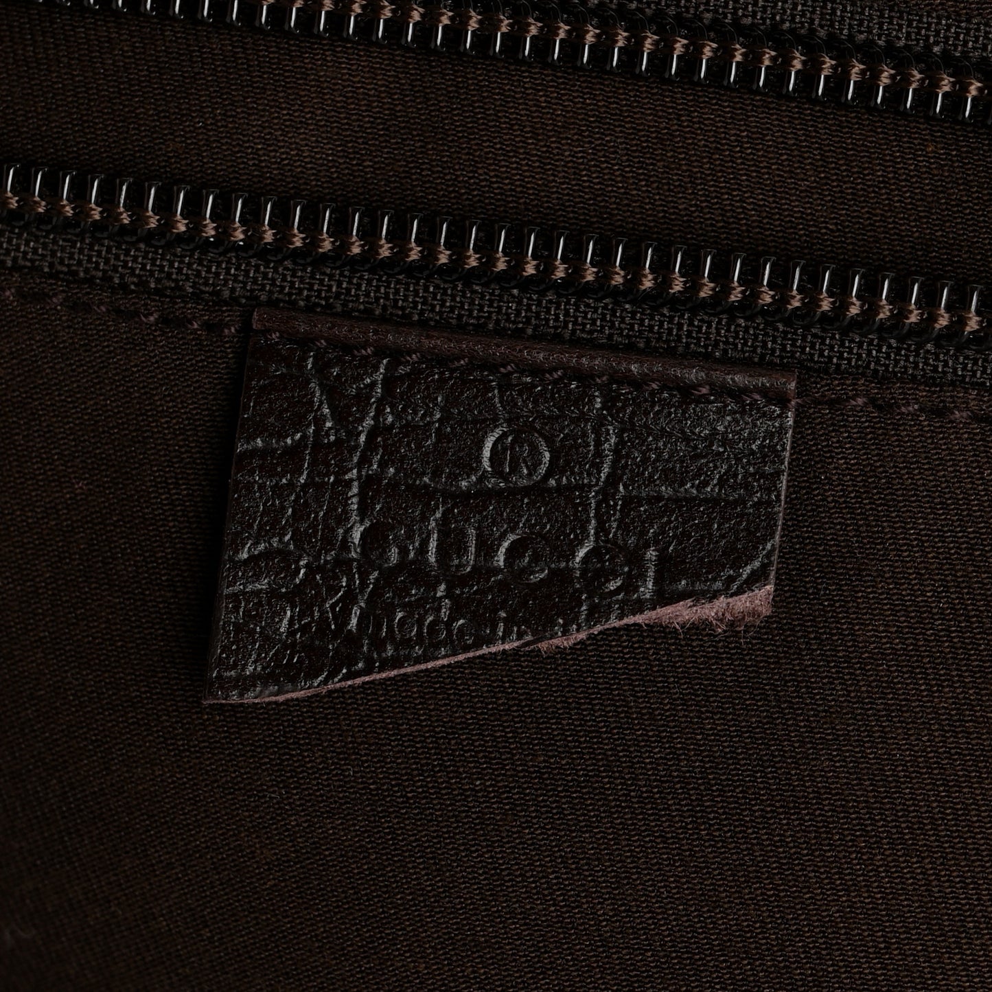 GG Plus Monogram Large Web Trolley Brown
