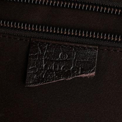 Gucci GG Plus Monogram Large Web Trolley Brown 5 of 9