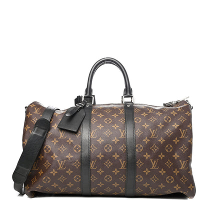 Louis Vuitton Monogram Macassar Keepall Bandouliere 45 1 of 4