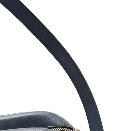 Gucci Calfskin Matelasse GucciGhost Small GG Marmont Chain Shoulder Bag Blue Agata Hibiscus Red 16 of 21