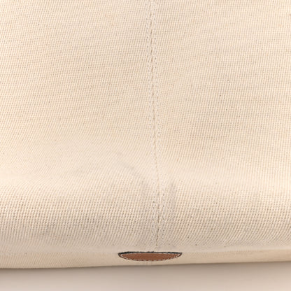 Loewe Canvas Calfskin Cushion Tote Beige 10 of 12