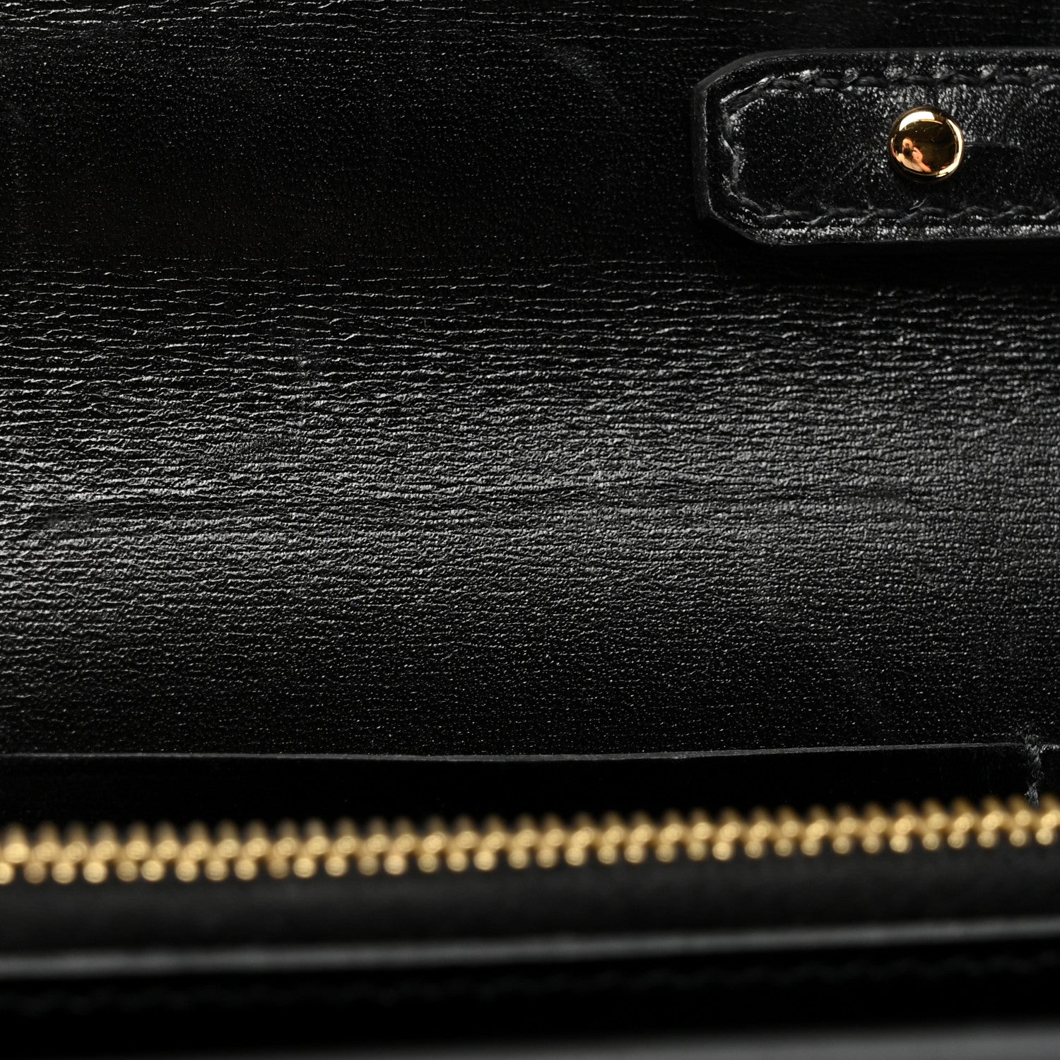 Hermes Box Kelly Wallet To Go Black 11 of 13