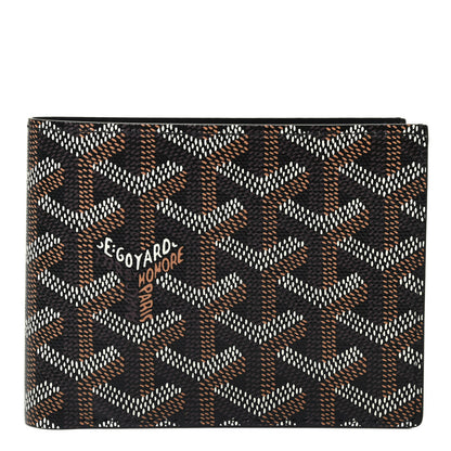 Goyard Goyardine Bi-Fold Victoire PM Wallet Black 1 of 4